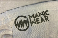 Manic Dance Hoodie Steel-Black 3D Rubber Logo