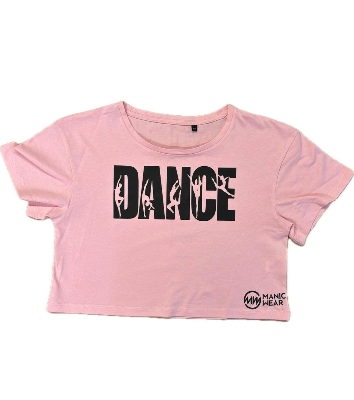 Manic Dance Tee Baby Pink-Back