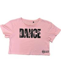 Manic Dance Tee Baby Pink-Back