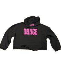Manic Dance Hoodie Black-Lipstick
