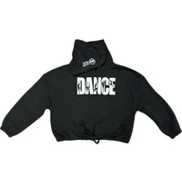 Manic Dance Hoodie Black-White