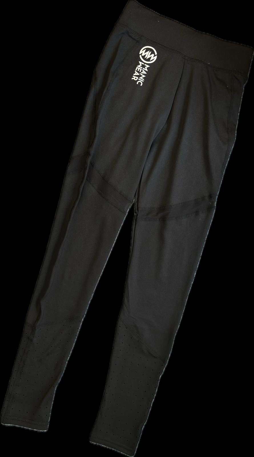 Manic Wear Black Mesh Panel Legging