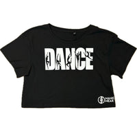 Manic Dance Tee Black-White