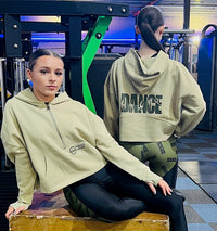 Manic Dance Hoodie Sage Green-Olive