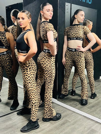 Manic Wear Leggings Panther Print