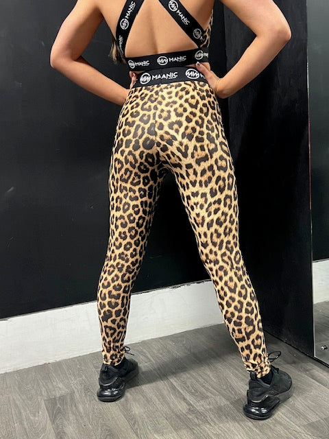 Manic Wear Leggings Panther Print