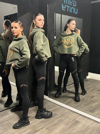 Manic Wear Black Mesh Panel Legging