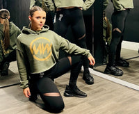 Manic Wear Black Mesh Panel Legging