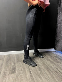 Manic Wear Leggings Black Camo Print