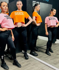 Manic Dance Tee Baby Pink-Back