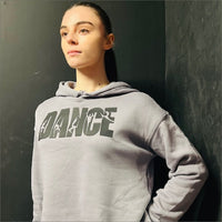 Manic Dance Hoodie Steel-Black 3D Rubber Logo