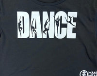 Manic Dance Tee Black-White