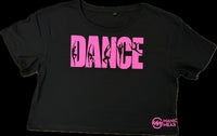 Manic Dance Tee Black-Lipstick