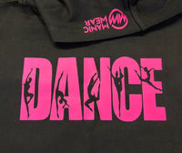 Manic Dance Hoodie Black-Lipstick