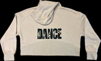 Manic Dance Hoodie Latte-Black