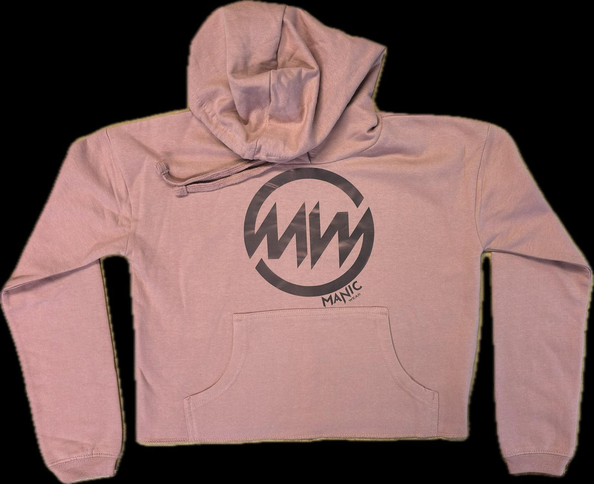 Manic Wear Hoodie Blush-Two Tone Logo