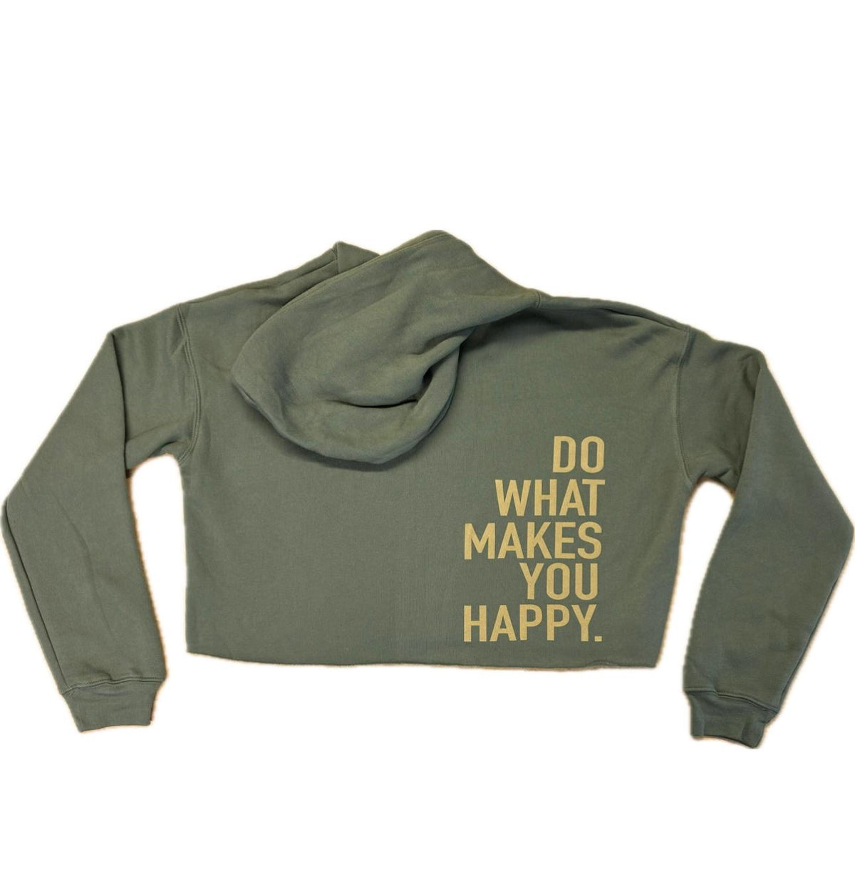 Manic Wear Hoodie Camo Green-Gold Reflective Logo