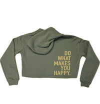 Manic Wear Hoodie Camo Green-Gold Reflective Logo
