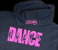 Manic Dance Hoodie Black-Lipstick